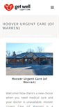 Mobile Screenshot of hooverurgentcareofwarren.com